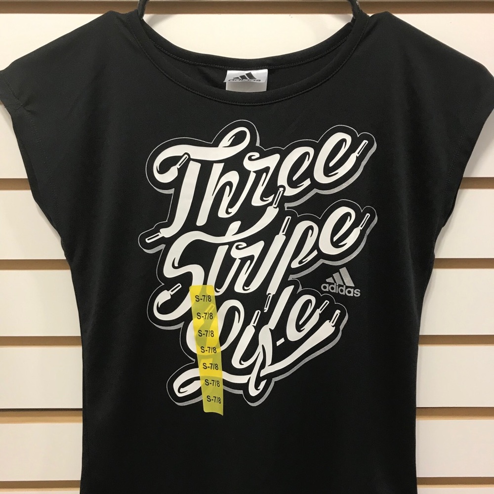 Original Adidas Tee “Three Stripe Life”